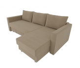 Диван угловой с подлокотниками Berhouse Мадрид Berhouse Цвет фасада Беж Велюто 05 Тип Левый/правый Материал фасада Металл/Велюр