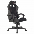 Кресло компьютерное BRABIX BRABIX Striker GM-121 экокожа/велюр Черное