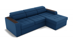 Диван Berhouse Манчестер ЗР Цвет фасада Синий Тип Левый/правый Материал фасада Металл/Велюр