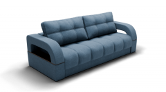 Диван Berhouse Рич-1 ЗР Цвет фасада Голубой Тип Прямой Материал фасада Металл/Велюр