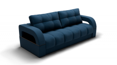 Диван Berhouse Рич-1 ЗР Цвет фасада Синий Тип Прямой Материал фасада Металл/Велюр