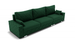 Диван Berhouse Мартин-2 угол левый/правый ЗР Цвет фасада Синий Тип Левый/правый Материал фасада Металл/Велюр