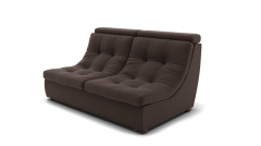 Диван Berhouse Монако-1 ЗР Цвет фасада Коричневый Тип Прямой Материал фасада Металл/Велюр