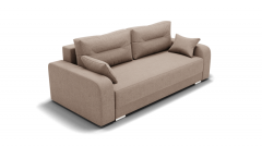 Диван Berhouse Модерн -1 ЗР Цвет фасада Светло коричневый Тип Прямой Материал фасада Металл/Велюр