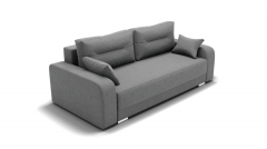 Диван Berhouse Модерн -1 ЗР Цвет фасада Серо коричневый Тип Прямой Материал фасада Металл/Велюр