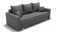 Диван Berhouse Олимп-1 ППУ ЗР Цвет фасада Серый Тип Прямой Материал фасада Металл/Велюр