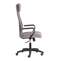 Кресло PROFIT мп Tetchair PROFIT мп флок/ткань, серый, 29/W-12