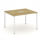 Стол переговорный 1 столешница Рива CONCEPT CN.PRG-012 Дуб Винченцо Белый