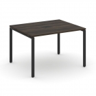 Стол переговорный 1 столешница Рива CONCEPT CN.PRG-012 Дуб Мали Черный