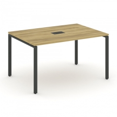 Стол переговорный 1 столешница Рива CONCEPT CN.PRG-013 Дуб Винченцо Антрацит