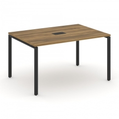 Стол переговорный 1 столешница Рива CONCEPT CN.PRG-013 Сандал Янтарный Черный