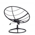 Кресло Tetchair CLOUDE HOME рогожка/металл, 97х98х90-96см, серо-бежевый, 3M 16/2