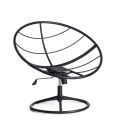 Кресло Tetchair CLOUDE HOME рогожка/металл, 97х98х90-96см, серо-бежевый, 3M 16/2