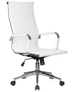 Офисное кресло для руководителей DOBRIN DOBRIN CLARK SIMPLE белый