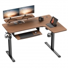 Стол для компьютера угловой правый c электрической регулировкой по высоте Eureka EUREKA ERK-L60R-WN