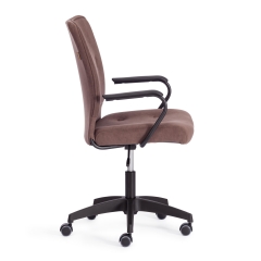 Кресло Tetchair WIND флок , коричневый, 6