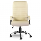 Кресло офисное BRABIX Орион хром Бежевое