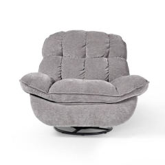 Электрическое кресло-реклайнер Eureka Eureka с местом для хранения вещей, серый