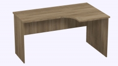 Стол компьютерный угловой Альтерна Р.РС-14 правый Ясень светлый