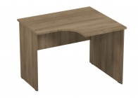 Стол компьютерный угловой Альтерна Р.РС-12 правый Серый