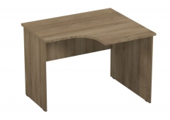 Стол компьютерный угловой Альтерна Р.РС-12 правый Серый