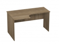 Стол компьютерный угловой Альтерна Р.РС-14 левый Серый