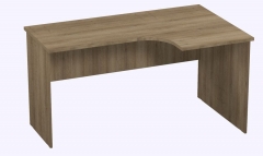 Стол компьютерный угловой Альтерна Р.РС-16 правый Крафт золотой