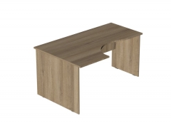 Стол компьютерный угловой Альтерна Р.СКУ-16 левый Крафт золотой