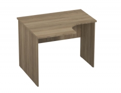 Стол компьютерный угловой Альтерна Р.РС-10 левый Крафт золотой