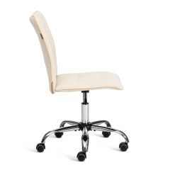 Кресло Tetchair ONE флок , молочный, 4