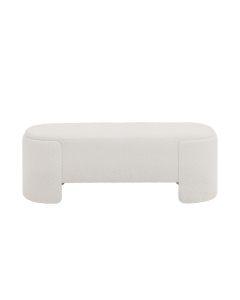 Банкетка Stool Group Taks букле Белый