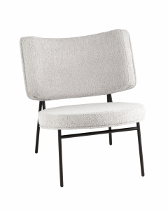 Кресло Stool Group District Lounge букле Светло-серый