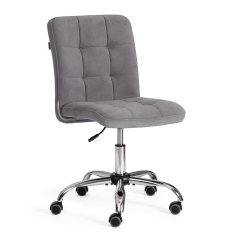 Кресло Tetchair FIESTA флок , серый, 29