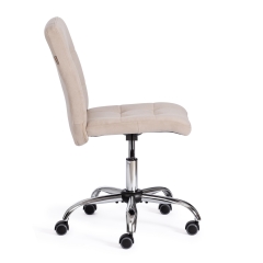 Кресло Tetchair FIESTA флок , бежевый, 7