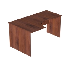 Стол компьютерный угловой Альтерна Р.СКУ-16 левый Вишня Оксфорд