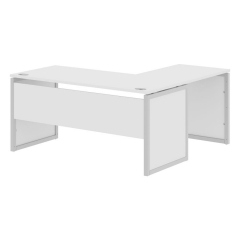 Стол письменный угловой левый Skyland XTEN-QP XQPCT 1615 L Белый Серый