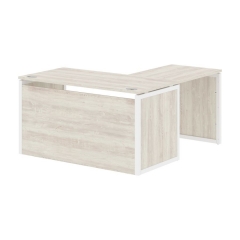 Стол письменный угловой левый Skyland XTEN-QP XQPCT 1415H L Сосна Эдмонт Белый