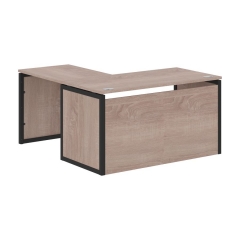 Стол письменный угловой правый Skyland XTEN-QP XQPCT 1415H R Дуб Сонома Антрацит