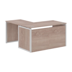 Стол письменный угловой правый Skyland XTEN-QP XQPCT 1415H R Дуб Сонома Серый