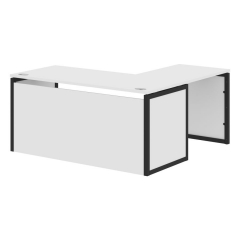 Стол письменный угловой левый Skyland XTEN-QP XQPCT 1615H L Белый Антрацит