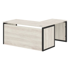 Стол письменный угловой левый Skyland XTEN-QP XQPCT 1615H L Сосна Эдмонт Антрацит