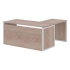 Стол письменный угловой левый Skyland XTEN-QP XQPCT 1615H L Дуб Сонома Серый