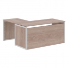 Стол письменный угловой правый Skyland XTEN-QP XQPCT 1615H R Дуб Сонома Серый