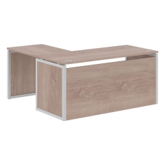 Стол письменный угловой правый Skyland XTEN-QP XQPCT 1615H R Дуб Сонома Серый