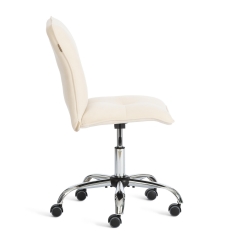 Кресло Tetchair Azura флок , молочный, 4