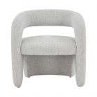 Кресло лаунж Stool Group Bones жемчужный