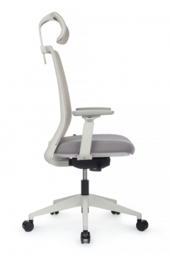 Кресло компьютерное Рива Oslo OM-OF002.WH Серый