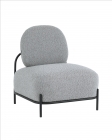 Кресло Stool Group Стоун new ткань букле серый