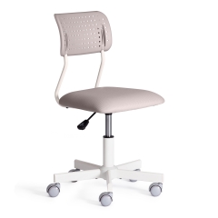 Кресло компьютерное детское Tetchair Funny ткань, серый