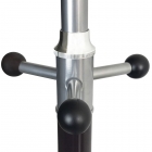 Вешалка-стойка BRABIX BRABIX CR-848 на мраморном диске Коричневый